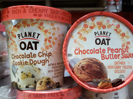 Planet Oat Frozen Desserts Packaging