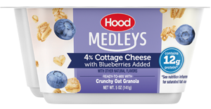 Cottage Cheese Medleys Blueberry with Crunchy Oat Granola image