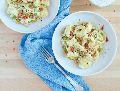 Tortellini with Cottage Cheese image