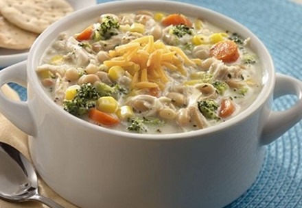 Chicken and Vegetable Chowder image