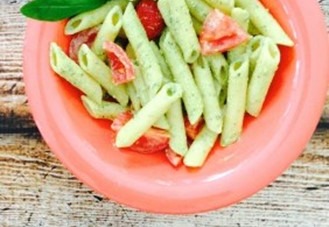 Creamy Pesto Pasta Salad image