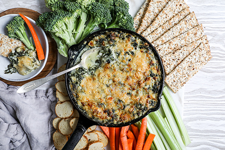 Spinach Dip with Cottage Cheese image