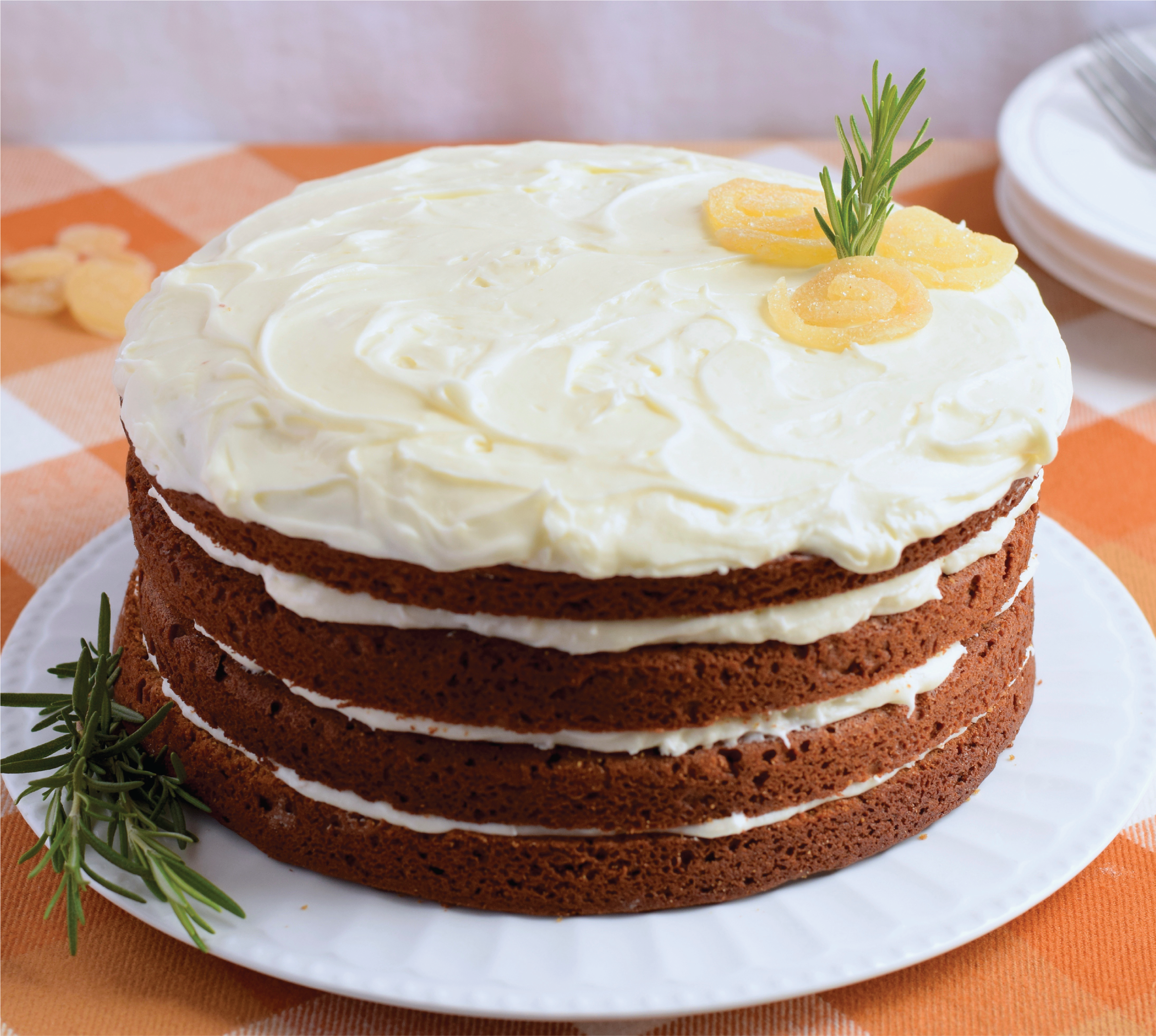 Gingerbread Layer Cake image