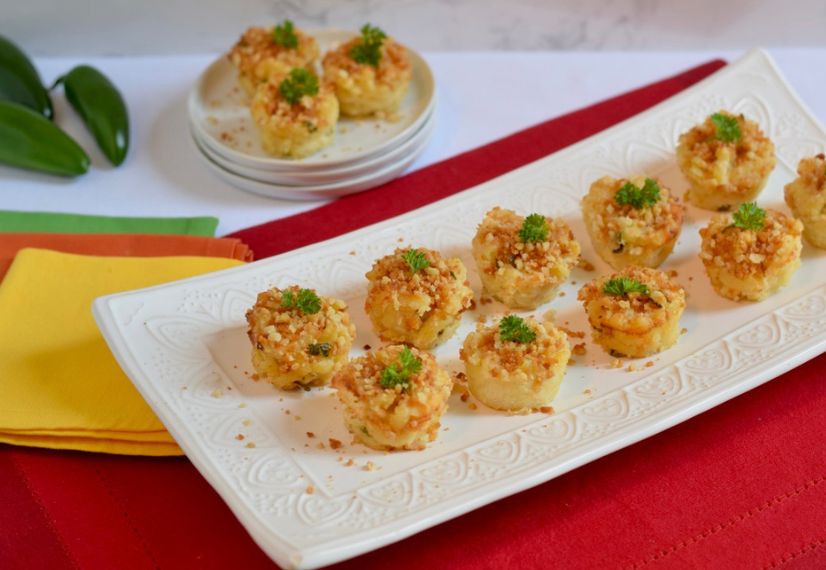 Jalapeno Mac and Cheese Bites image