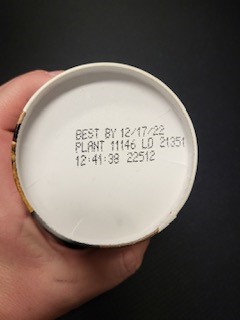 Planet Oat Frozen Desserts Code Date