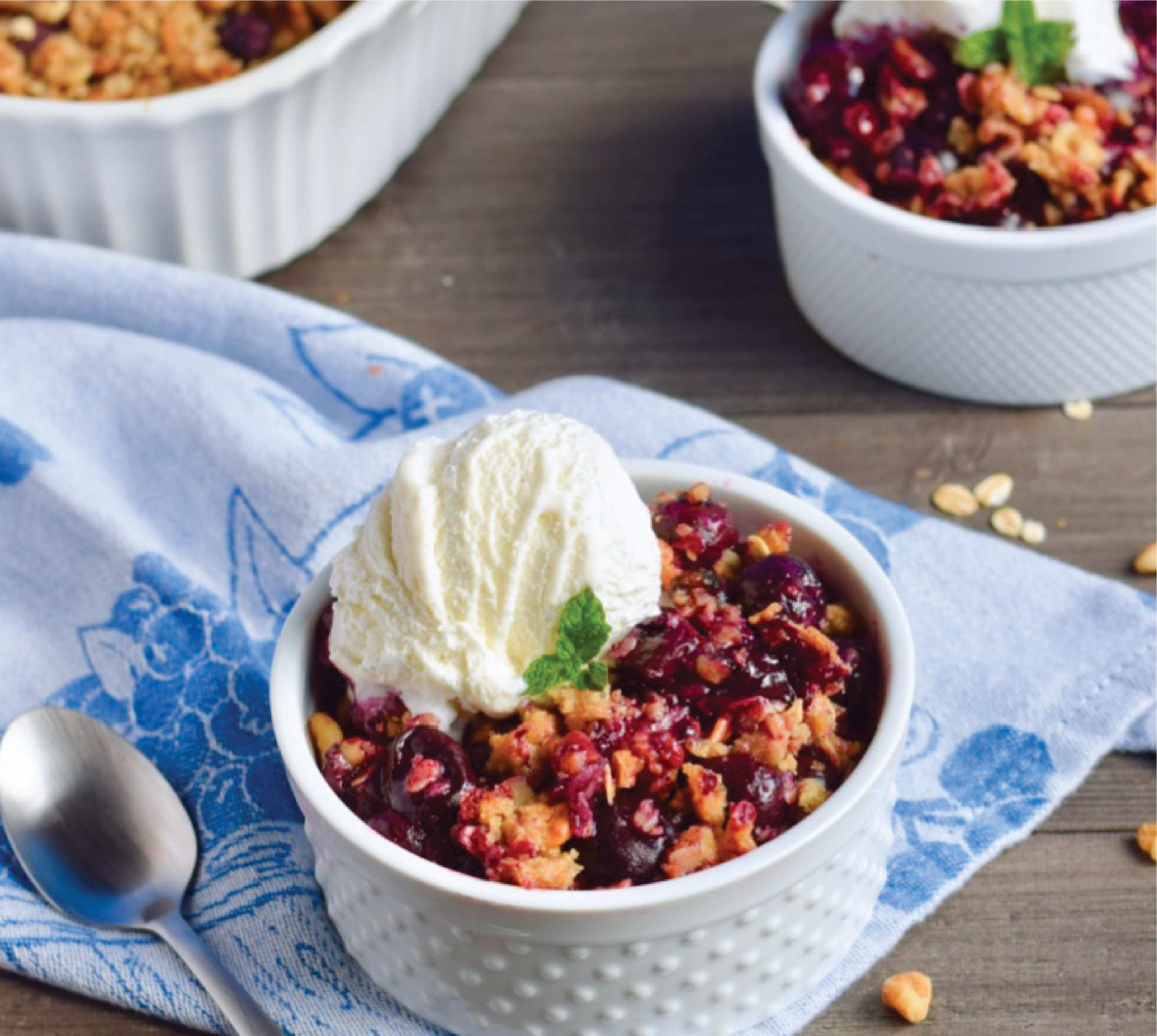 Blueberry Crisp image