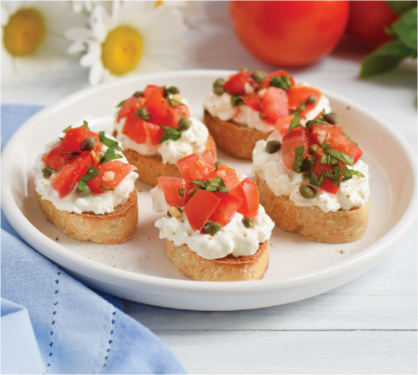 Bruschetta Cottage Cheese Spread image