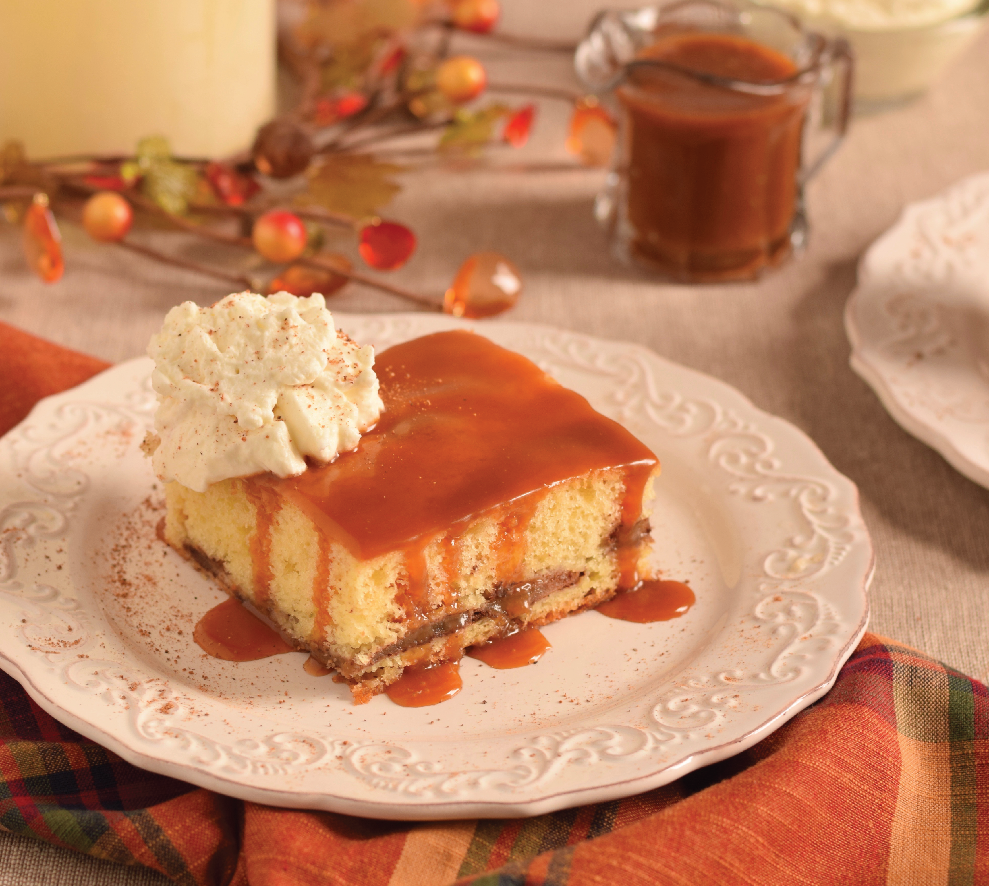 Caramel Apple Cake image