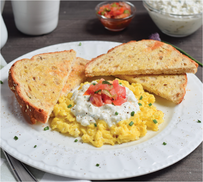 Chive Scrambled Eggs image