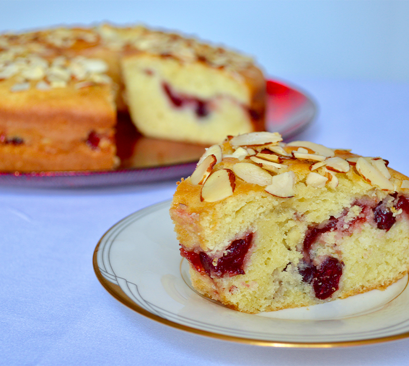 Cranberry Almond Coffee Cake image