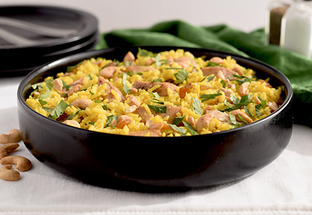 Chicken with Cauliflower and Golden Rice image