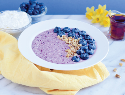 Maple Walnut Blueberry Breakfast Bowl image