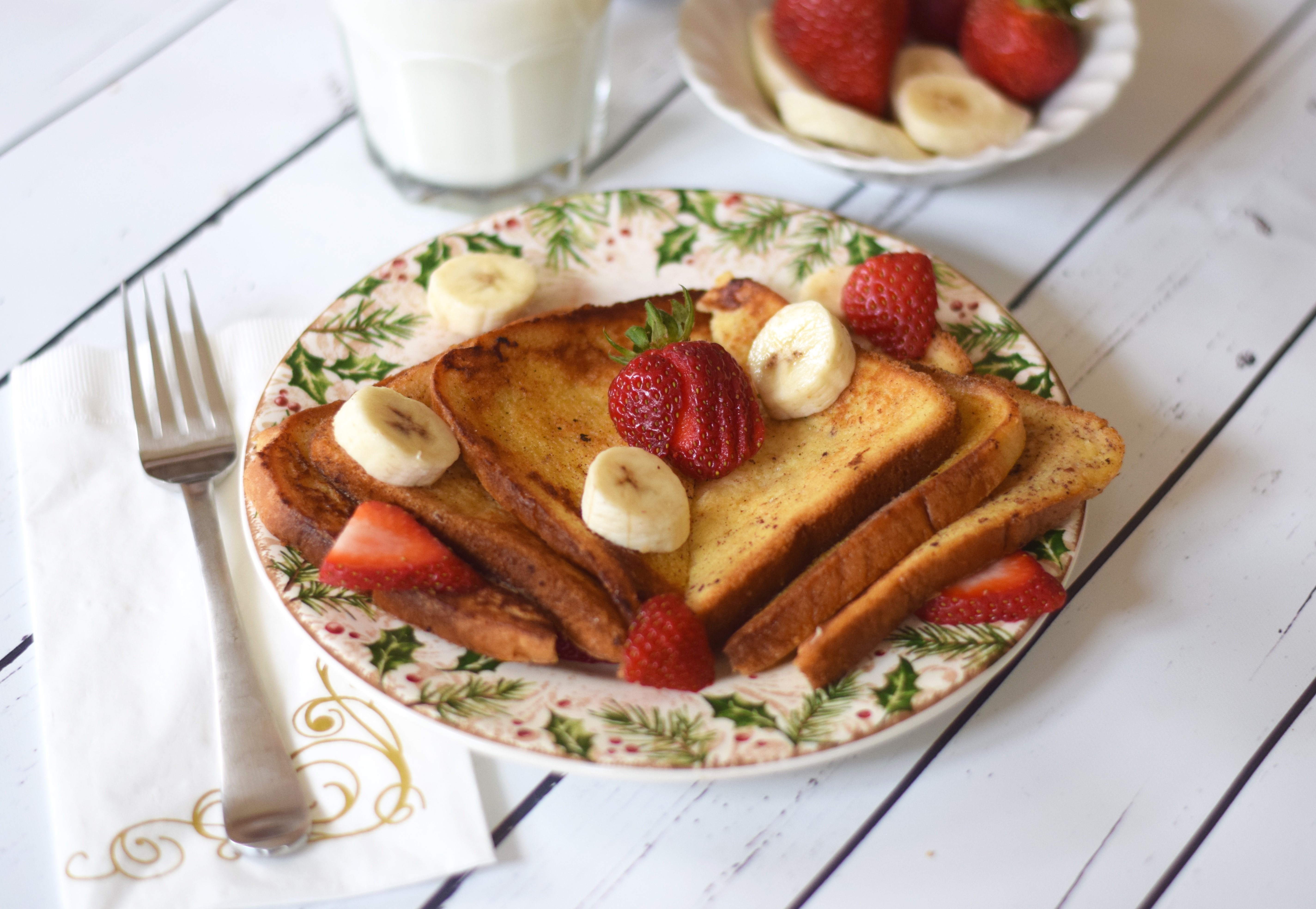 Eggnog French Toast image