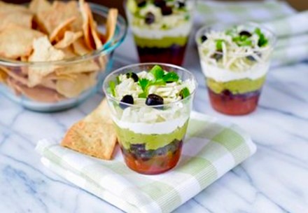 Layered Sour Cream Dip image