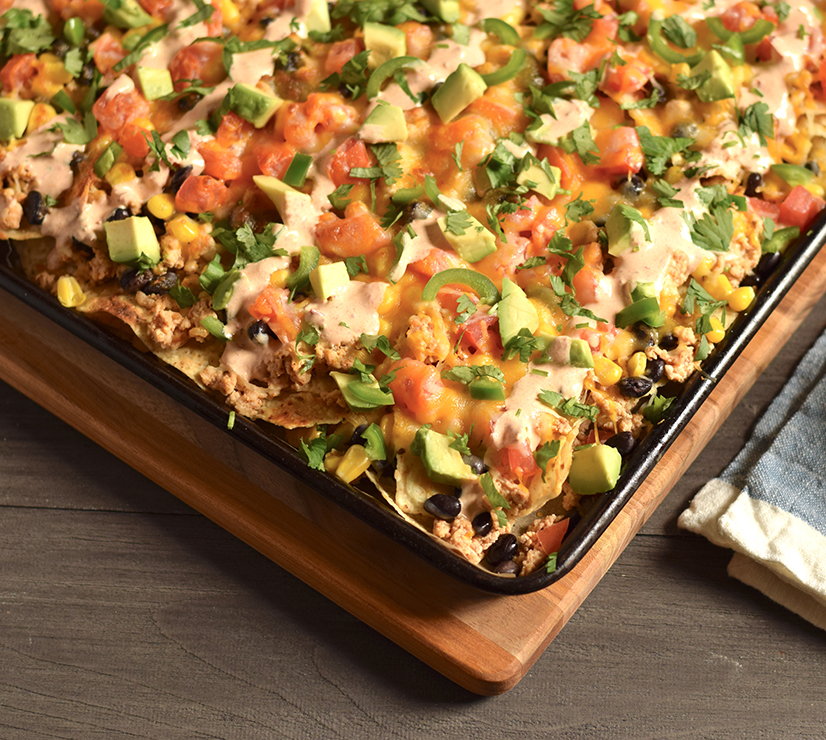 Loaded Sheet Pan Nachos image