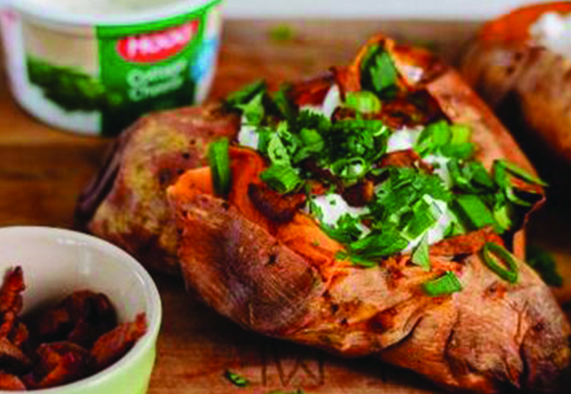 Loaded Baked Sweet Potatoes image