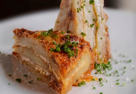 Potato and Caramelized Onion Gratin image