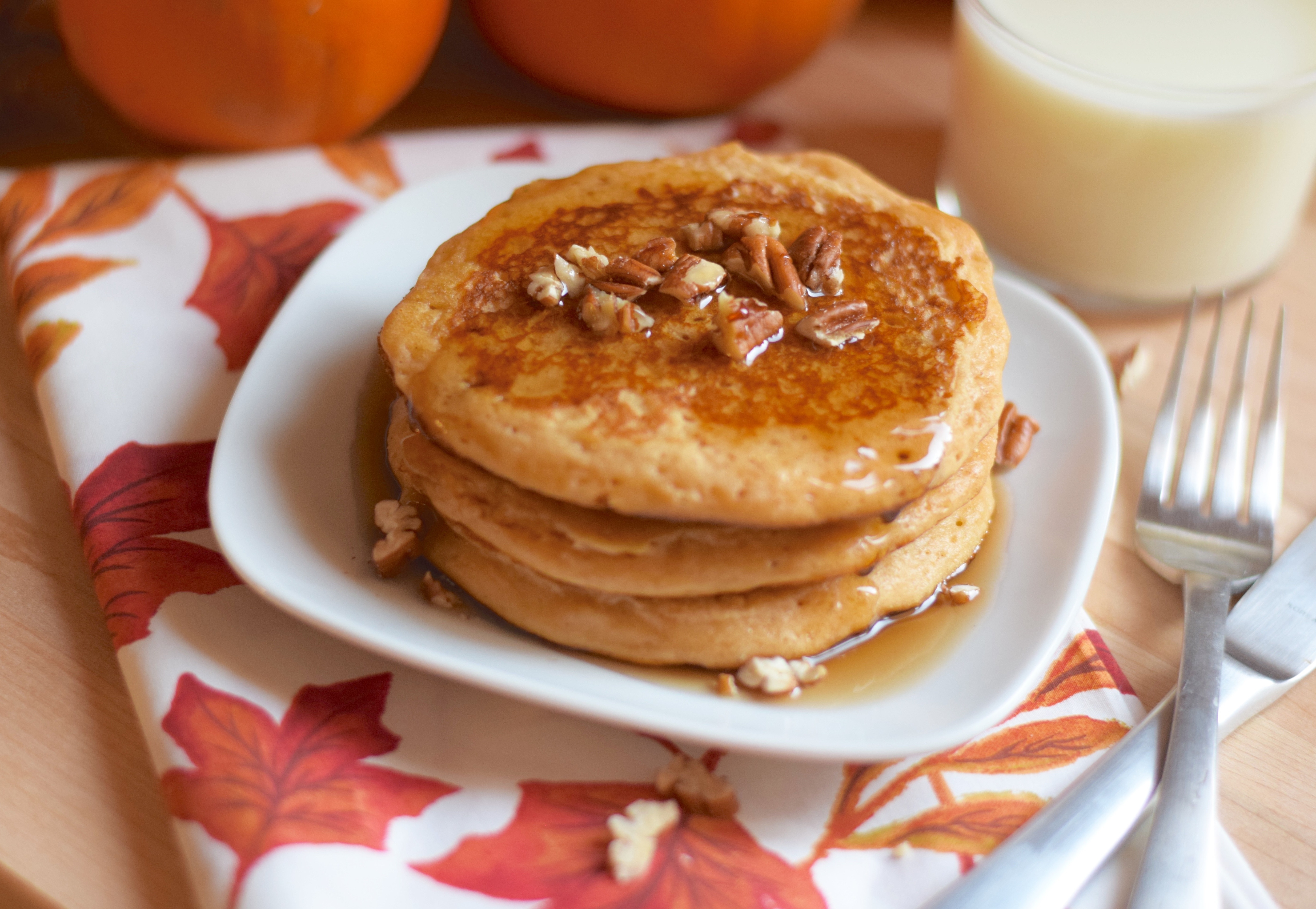 Pumpkin Spice Pancakes image