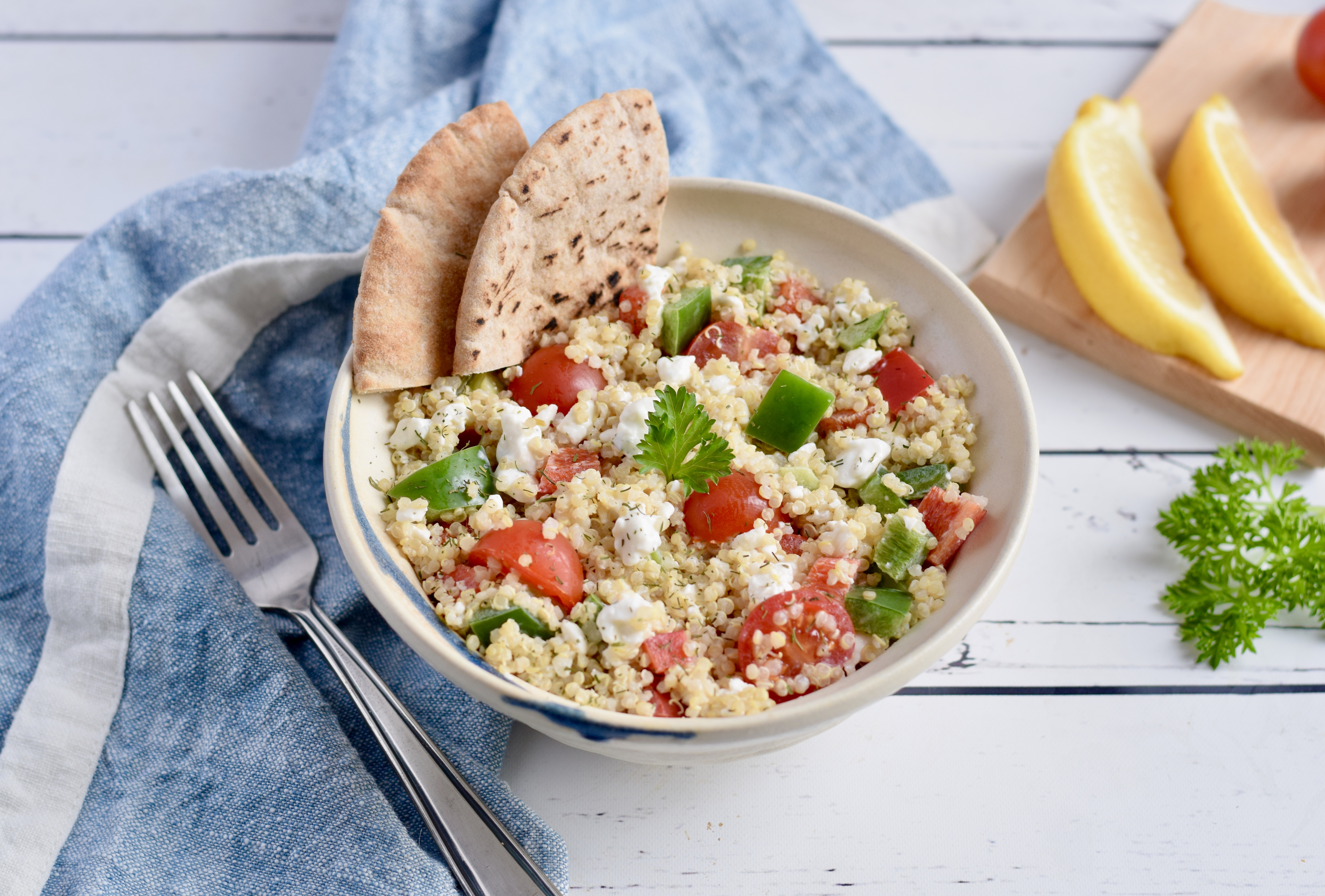 Quinoa Vegetable Bowls image