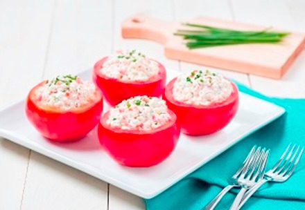 Savory Stuffed Tomatoes image
