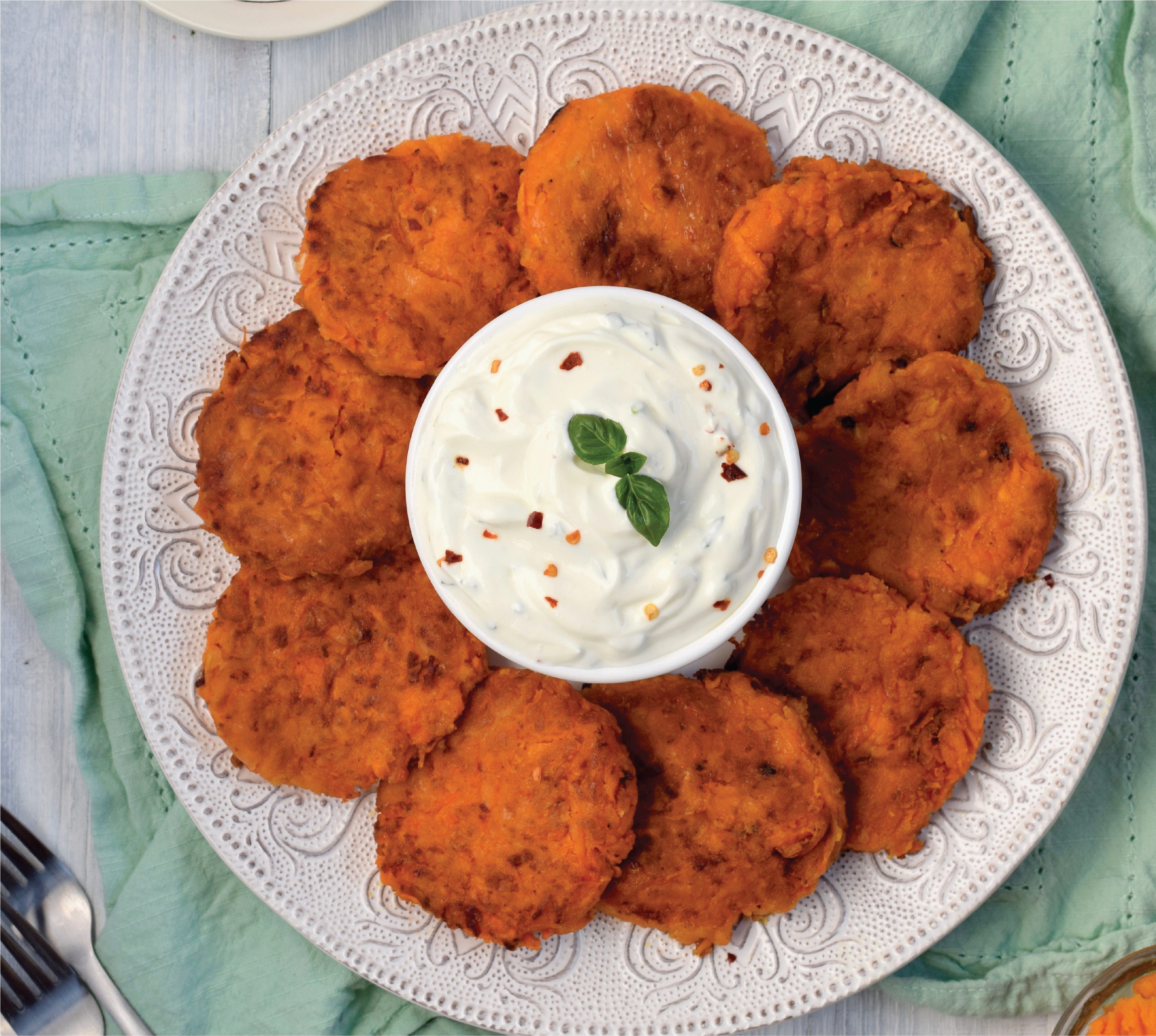 Sweet Potato Fritters image