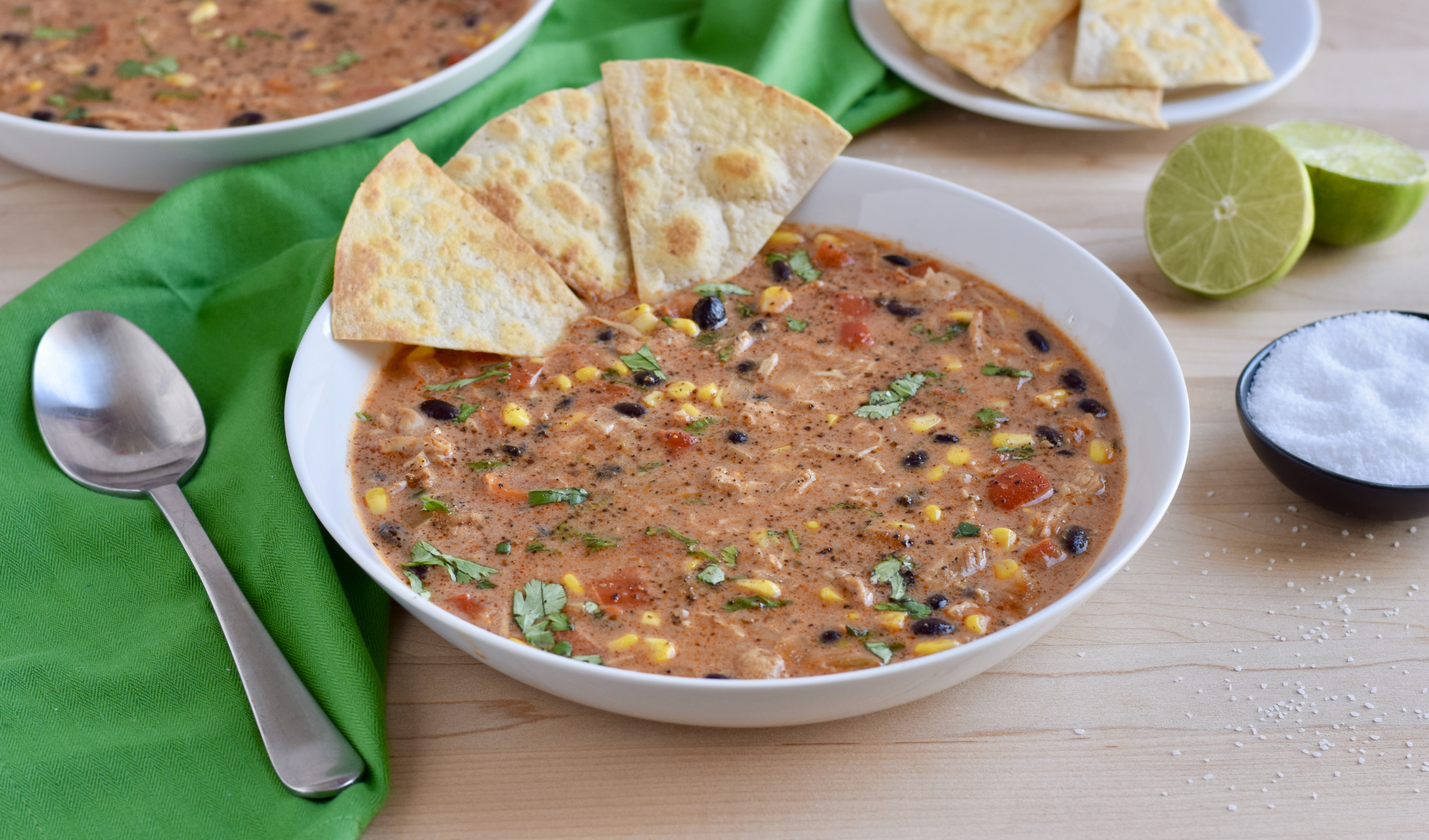 Slow Cooker Enchilada Soup image