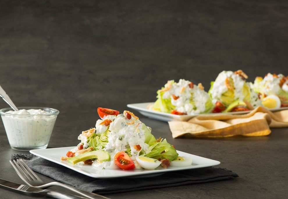 Wedge Salad with Blue Cheese Dressing image
